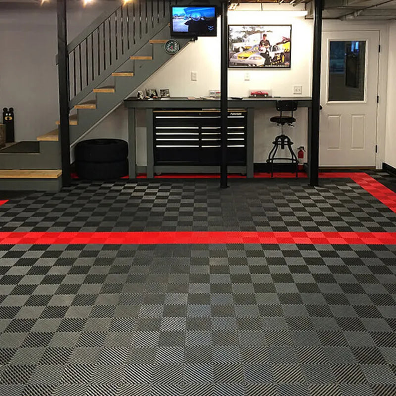 Garage floor tiles garage18plus interlocking
